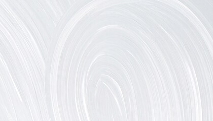 White Plaster Texture with Circular Swirls