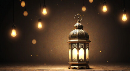 lantern in the night