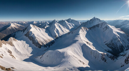 winter mountain landscape