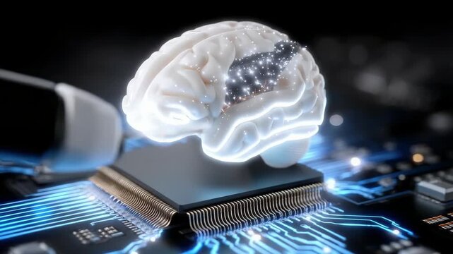 Virtual system cognition: chatbot exchange, coded message, assistant input, electronic module, robot sequence, synthetic route, intelligent unit, brain impulse, automation line, futuristic connection