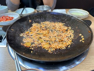 철판볶음밥