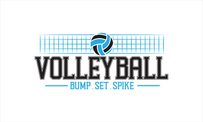 Bump Set Spike Volleyball &ndash; Action Phrase Sports Design