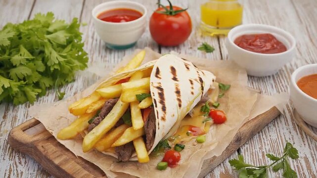 French taco restaurant.