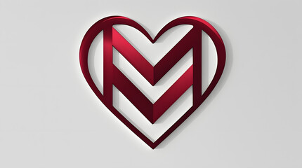 a heart in a image as a valentine gift