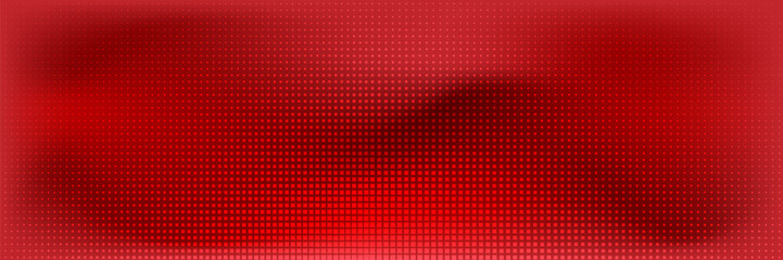 Red gradient with halftone abstract background for backdrop or presentation. Vector Illustration