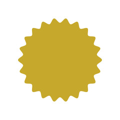 Price sticker. Sale label. Paper price tag. Starburst icon set. 