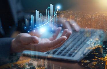 Business growth and success through innovation and strategy.