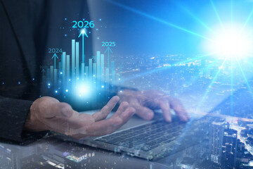 Business growth and success through innovation and strategy.