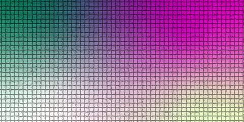 Abstract shiny colorful mosaic tile wall texture background, vintage style. Abstract multicolor mosaic pattern background. Light color mosaic wall background. rounded mosaic background.