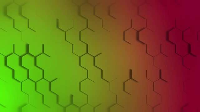 4K Seamless Colorful Gradient Abstract Loop Background with Flowing Shapes and Dynamic Motion