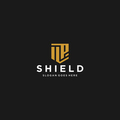 FP Shield Logo Design Inspiration	
