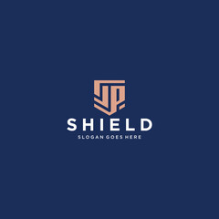 SP Shield Logo Design Inspiration	
