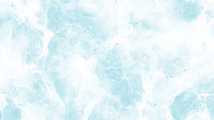 Delicate blue ink marbling abstract background for artistic applications