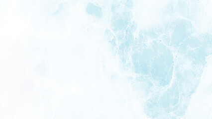 Delicate blue ink marbling abstract background for artistic applications