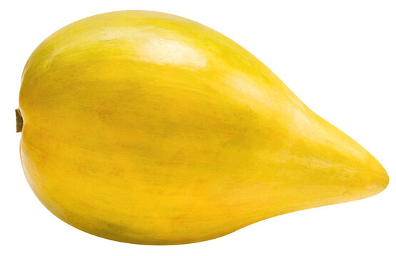 Canistel fruit isolated on white background with clipping path. Fresh yellow eggfruit tropical fruit rich in vitamins and natural sweetness PNG File.