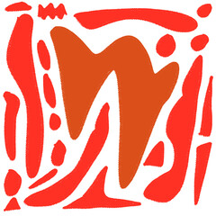 . Vibrant retro abstract background with geometric shapes and bold colors. Perfect for adding a touch of nostalgia to your designs.