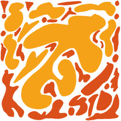 . Vibrant retro abstract background with geometric shapes and bold colors. Perfect for adding a touch of nostalgia to your designs.