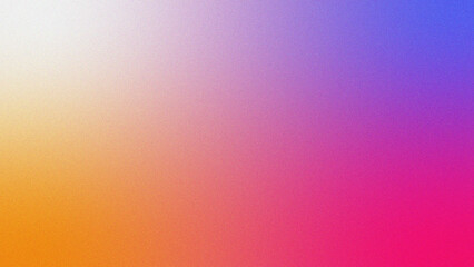 Vibrant Gradient Background with Orange, Pink, Purple, and Blue Shades Creating Smooth Abstract Texture for Modern Digital Design and Colorful Minimal Art Concepts