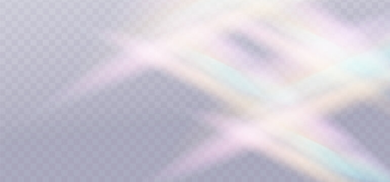 Iridescent diamond glare and holographic prism glow with colorful rainbow flares.