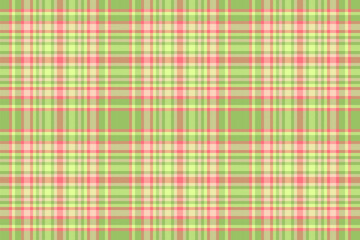 Living room background pattern plaid, windowpane textile tartan check. Flannel fabric vector seamless texture in green and red colors.
