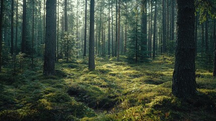 Estonia landscape boreal forests and Baltic islands beautiful nature view