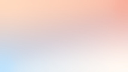 Smooth Gradient Background – Light Blue to White to Orange and Red – Soft Abstract Backdrop for Design, Scrapbooking, Presentation Slides, Invitations, Posters, Digital Art Projects