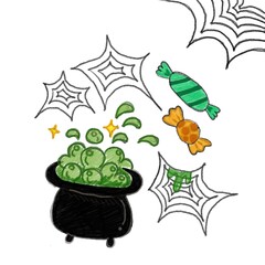 vector illustration of a snail