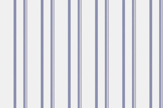 Gobby lines textile fabric, outside stripe texture background. Laper seamless vertical vector pattern in white and blue colors.