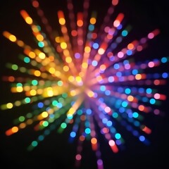 Abstract colorful lights variation, bokeh, many-coloured, colourful, pattern, light, abstract