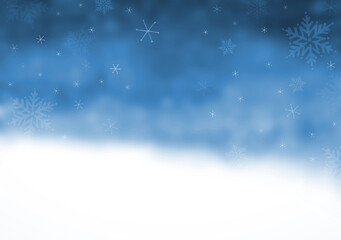 Weihnachten Schnee Hintergrund mit Textfreiraum