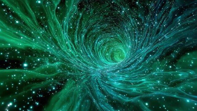 Celestial Vortex: An abstract and mesmerizing depiction of a cosmic vortex, swirling with ethereal energy. A visual exploration into the mysteries of space