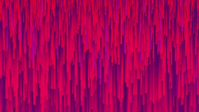 Pink, Red and Purple Color futuristic background infinite line particles 4K