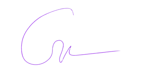 Purple Pencil Underline - Hand drawn horizontal chalk, marker or pencil lines. Design element for emphasis, text lines and decoration. Set on transparent background.