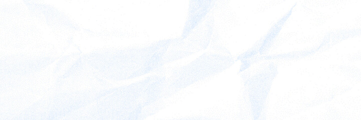 Obraz premium Сlean white crumpled paper. Snow-white wrinkled paper texture for journaling, scrapbook, collage, digital art, photo overlay. Minimal natural vector background.
