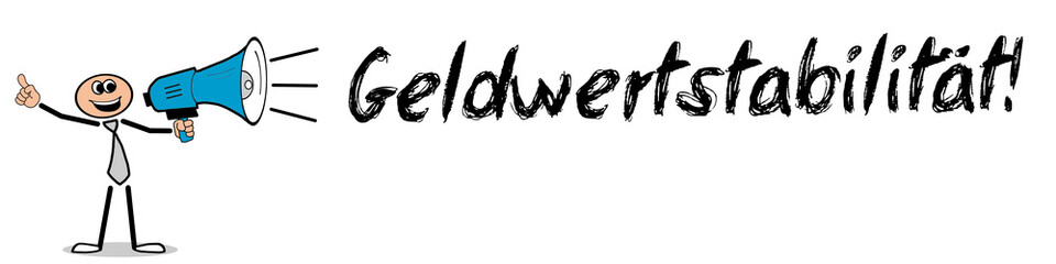 Obraz premium Geldwertstabilität!