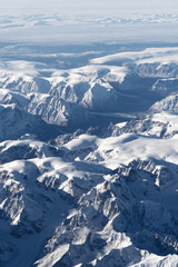 グリーンランドの自然　クローズアップ　縦