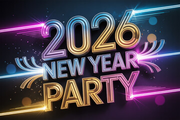 Ring in 2026 with an electrifying New Year's Eve party celebration featuring dazzling lights and festive confetti, perfect for unforgettable year-end events and dynamic promotions.
