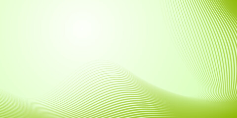 Apple green abstract background with curve line for backdrop or presentation.