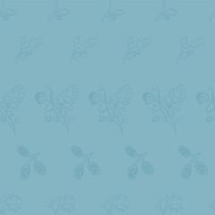 Accent Wall Design Artichokes and acorns botanical character and charm.
