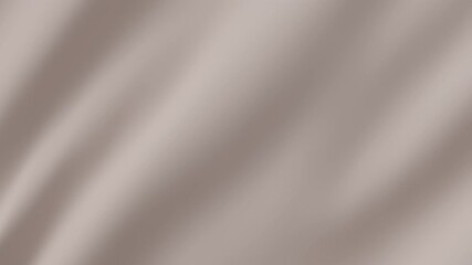 Abstract tenderness beige grey gray silk background luxury wave cloth satin pastel color fabric. Gold liquid wave splash, wavy fluid texture. Fluttering material. 3D animation motion design wallpaper - Powered by Adobe