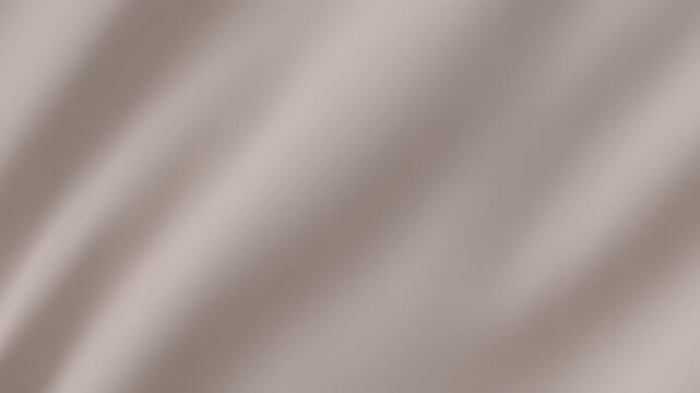 Abstract tenderness beige grey gray silk background luxury wave cloth satin pastel color fabric. Gold liquid wave splash, wavy fluid texture. Fluttering material. 3D animation motion design wallpaper