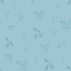 Accent Wall Design Artichokes and acorns botanical character and charm.
