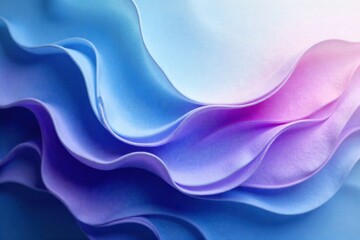 Obraz premium Abstract Representation of Inner Calm and Flow State An abstract composition of smoothly flowing, translucent colors with soft gradients. The textures are smooth and ethereal, evoking a sense of