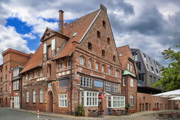 Street in Luneburg, Germany