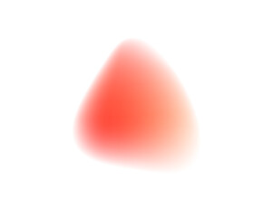 3D holographic abstract PNG with bright gradient glow. Blurry organic texture forms fluid pastel shape. Vibrant aura spot for modern minimal design.