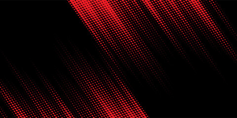 Halftone dots red and blue color pattern gradient grunge texture background. Dot pop art comic sport style vector illustration. grunge vector dots