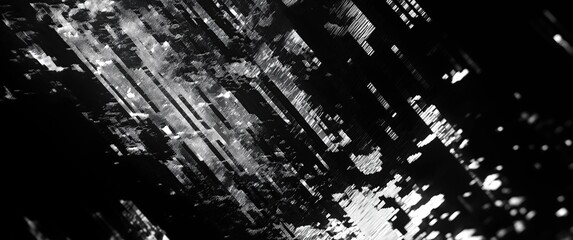 Obraz premium Generative AI, Monochrome Pinhole Camera Grunge Backgrounds