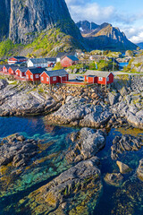 Hamnøy auf den Lofoten, Norwegen