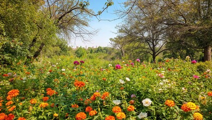 Flowering period in the capital city