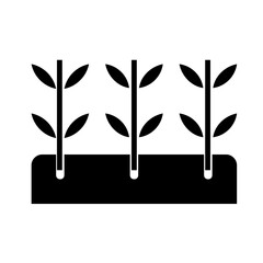Vector icon of a brick water well, representing traditional rural water sources or sustainability themes. Suitable for farming and eco projects.